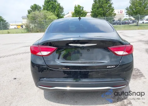 2015 Chrysler 200 Limited z USA, uszkodzony, nr VIN 1C3CCCAB9FN757257